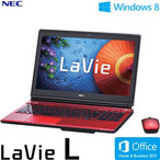 NEC LaVie m[gp\R L LL750 MS 15.6^Ch PC-LL750MSR NX^bh