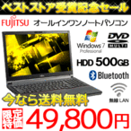 m[gp\R xm 15.6^ Windows7 pro Bluetooth LAN eL[ DVD PC FMV-3GP